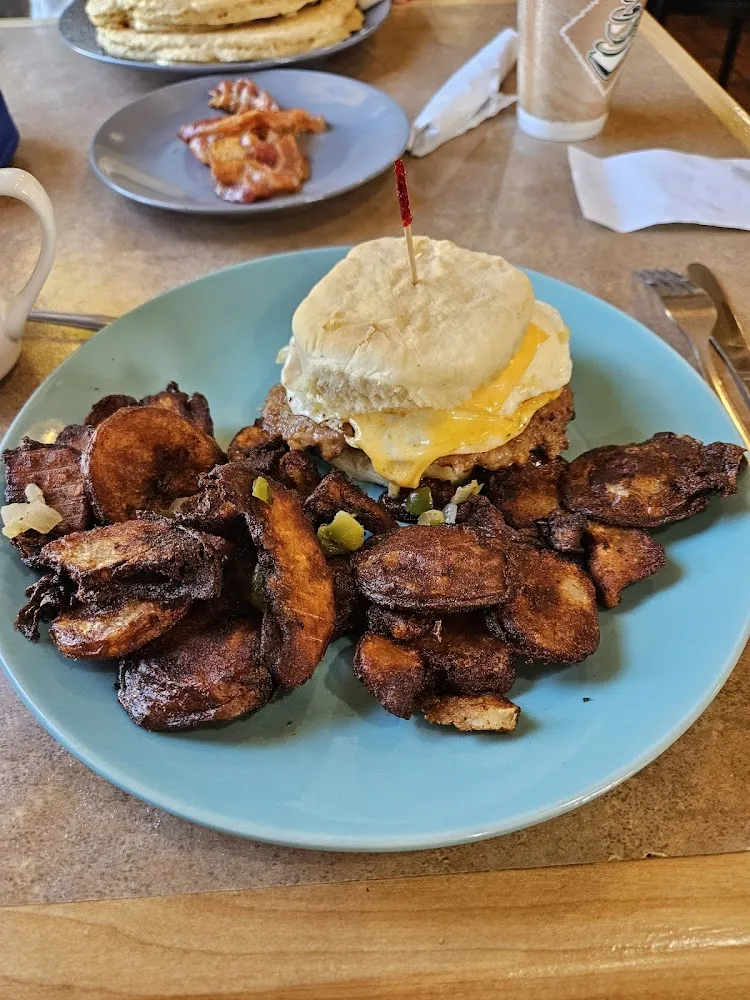 Sausage Egg and Cheese Sandwich