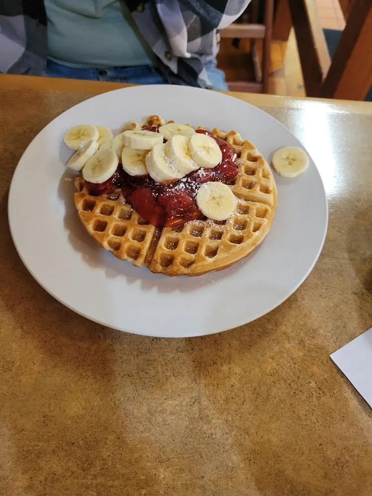 Strawberry Banana Waffle